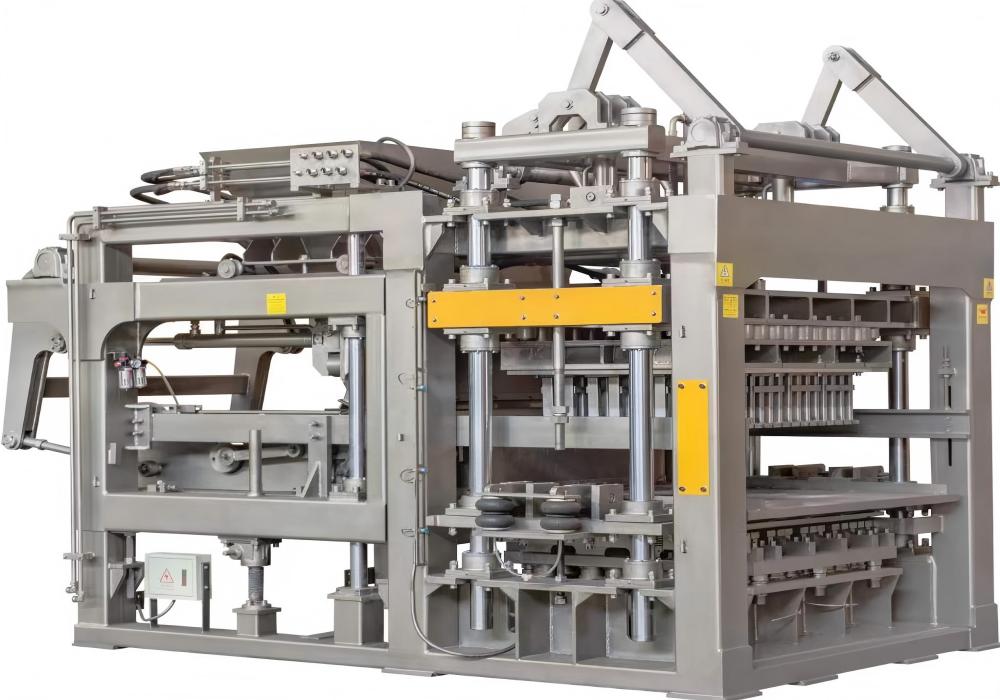 Máquina automática para fabricar bloques de pavimentación entrelazados con mezcla de color QT9-15