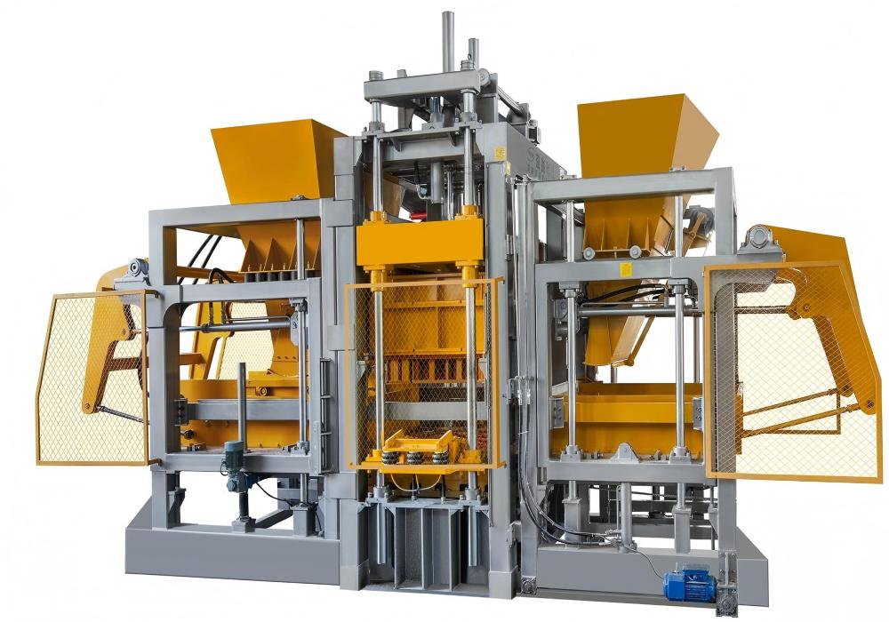 YIXIN QT15-15 para máquina de fabricación de bloques huecos y sistema de cuberación.
